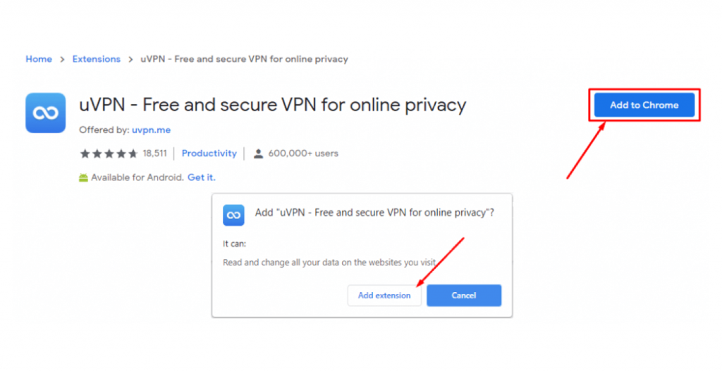 How to add VPN to Chrome